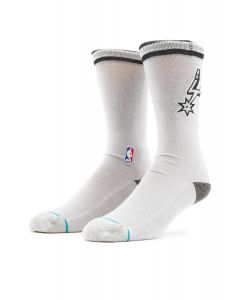 San Antonio Spurs Socks Grey