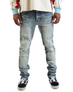 Vintage Ombre Jean Fennel Blue