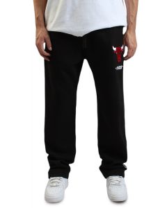 NBA Chicago Bulls Straight Leg Sweatpant BLACK