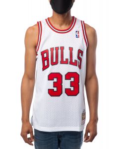 Chicago Bulls Scottie Pippen 1997-98 Swingman Jersey White