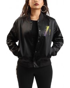 NBA Los Angeles Lakers Jewels Satin Jacket  Black