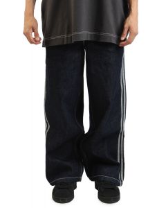 90s Alternative Sport Wide Leg Skater Jean Night Navy