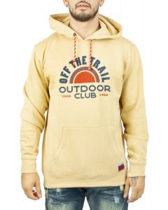 Outdoor Club Pullover Hoodie Taupe