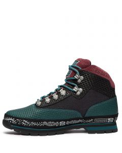 Dia de Muertos Euro Hiker Boot Teal Full Grain