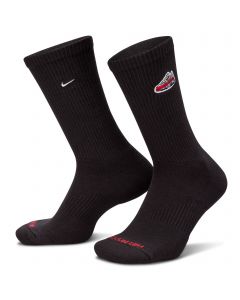  Nike Elite Basketball Crew Socks Black/University Red Size  Small : Clothing, Shoes & Jewelry