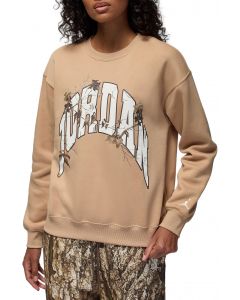 Brooklyn Fleece Realtree Crew-Neck Sweatshirt Hemp/Sail