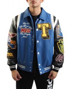 関税込み【TRUE RELIGION】VARSITY ジャージー★ロゴ スウェット M TRUE RELIGION(トゥルーレリジョン) スウェット・トレーナー
