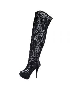 Black/lace