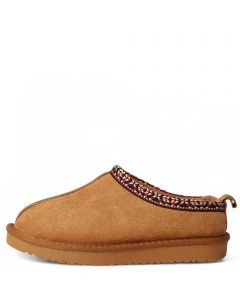 Grade School Clog Slipper Tan