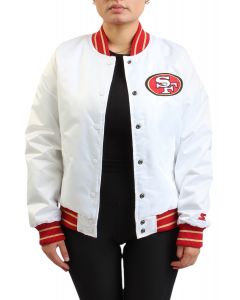 Women's NFL San Francisco 49ers Satin Jacket 