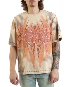 Ascended Studded T-Shirt Smoke Grey