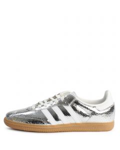 Grade-School Samba OG Silver Metallic / Cloud White / Core White
