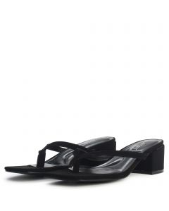 Major-01 Low Heel Sandal Black