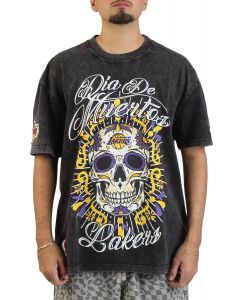 Los Angeles Lakers Dia De Muertos T-Shirt