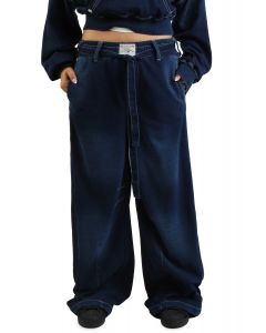 Washed Barrel Sweatpant Indigo
