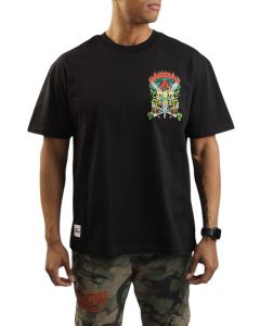 The Simpson Down with Homework T-shirt  Black