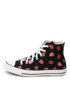 Grade-School Chuck Taylor All Star Strawberries Black/Soft Red/Watermelon Pink