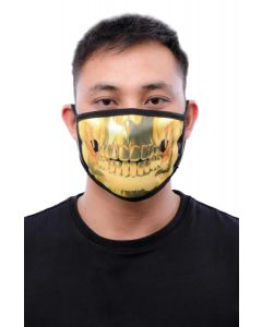 Gold Teeth Face Mask Gold