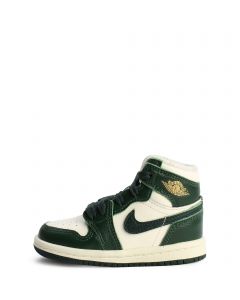 Toddler Jordan 1 Retro High OG 'Pro Green' Pale Ivory/Pro Green-Fir-Coconut Milk
