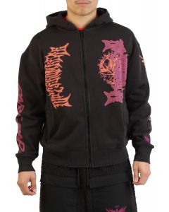 Lamelo Supernova Full-Zip Hoodie  Black