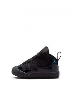 Jordan 11 Crib Bootie  Black/Gamma Blue-Black-Varsity Maize