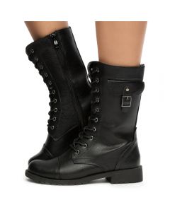 Delta-01 Combat Boots Black