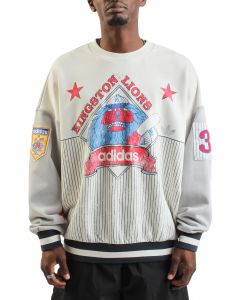 Kingston Lions Baseball Sweatshirt  White