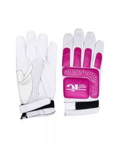 Vintage Racing Glove - Pink and White Pink and White