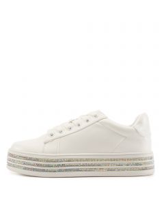 Como-4 Platform Sneakers White