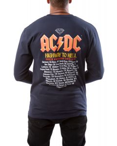 Highway To Hell Long Sleeve Tee Navy