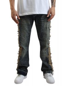 Paradise Tassel Jean Vintage Blue