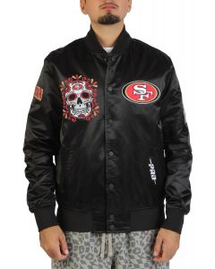 San Francisco 49ers Dia De Muertos Jacket Black