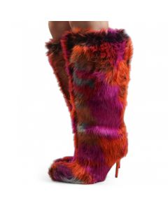 Upsetter Stiletto Boot  Multi Color