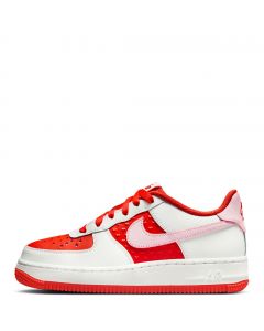 GS Valentine's Day Air Force 1 Summit White/Pink Foam-Lt Crimson
