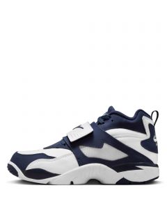 Air Diamond Turf "Cowboys White/College Navy-Metallic Silver