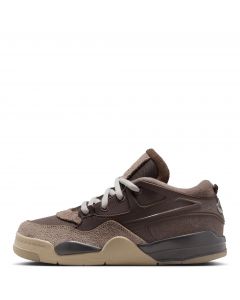 Pre-School Jordan 4 RM Ironstone/Medium Olive-Baroque Brown
