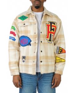 FIRST ROW All Star Plaid Jacket FRJ2062-WBK - Shiekh