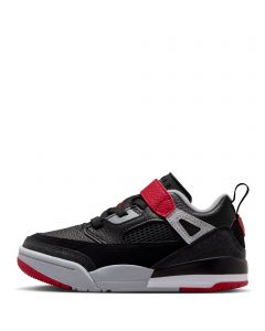 Pre-School Jordan Spizike Low Black/Gym Red-Wolf Grey-White