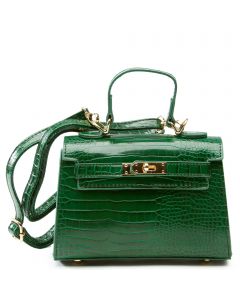 Crocodile Crossbody Green