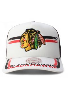 NHL Chicago Blackhawks Trucker Hat  White/Black