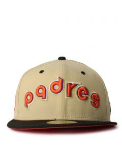 San Diego Padres 59Fifty Fitted Hat  Gold/Black