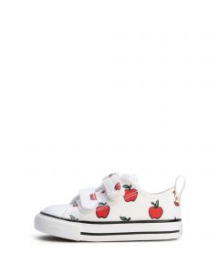 Toddler Chuck Taylor All Star Allover Apples Easy On White/Red/Black