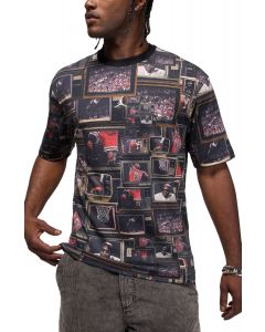 Brooklyn Printed T-Shirt Black/Sail