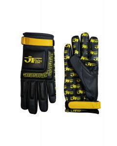 Vintage Racing Glove -Black and Gold Black and Gold