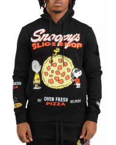 Peanuts Woodstock Pullover Hoodie  Black