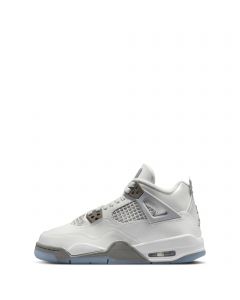 Grade-School Air Jordan 4 Retro "Blue Chill Photon Dust/Blue Chill-Flat Pewter-White