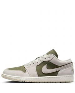 Air Jordan 1 Low SE Medium Olive/Cargo Khaki-White