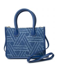 Mini Tote Bag Blue