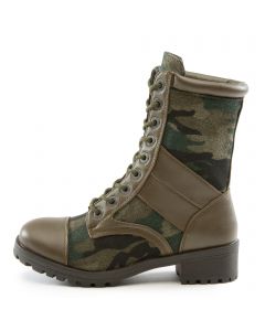 JPM Guard Lace Up Combat Boot Camo
