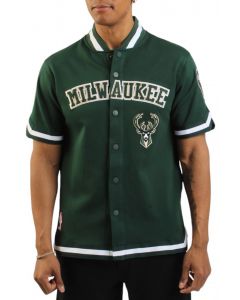 Milwaukee Bucks Warm Up Jersey  Forest Green